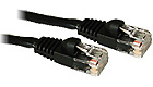 Cat5e 350MHz Snagless Patch Cable Black, 7-feet