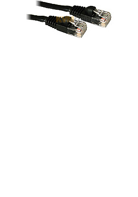 Cat5e 350MHz Snagless Patch Cable Black, 100-feet Cat5e 350MHz Snagless Patch Cable Black, 100-feet