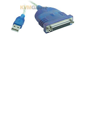 USB to DB25 IEEE-1284 Parallel Printer Adapter Cable, 6-feet USB to DB25 IEEE-1284 Parallel Printer Adapter Cable, 6-feet