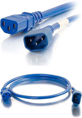 14 AWG Computer Power Extension Cords