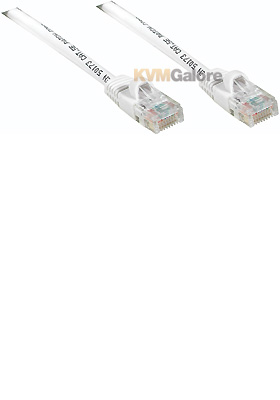 Cat5e 350MHz Snagless Patch Cable White, 100-feet
