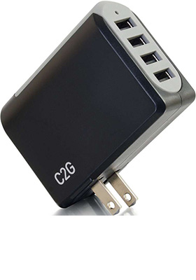 4-Port USB Wall Charger, USB-A