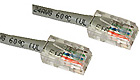 Cat5e 350MHz Assembled Patch Cable Gray, 1-foot