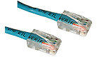 Cat5e 350MHz Assembled Patch Cable Blue, 1-foot