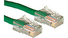 Cat5e 350MHz Assembled Patch Cable Green, 3-feet