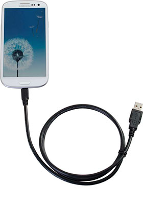 Samsung Galaxy Charge and Sync Cable, 6 Feet