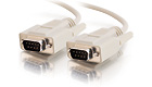 DB9 M/M Cable - Beige, 3-Feet