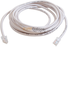 Cat5e 350MHz Assembled Patch Cable White, 75-feet