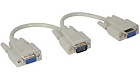Economy Male to Dual Female SVGA Y-Cable, 8-inches Economy Male to Dual Female SVGA Y-Cable, 8-inches