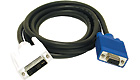 DVI-I Male to HD15 VGA Male Analog Video Cable, 2m