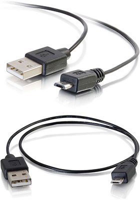 USB Micro-B Charging Cable, 18 Inches