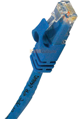 Cat6 550MHz Snagless Patch Cable Blue, 3-feet Cat6 550MHz Snagless Patch Cable Blue, 3-feet