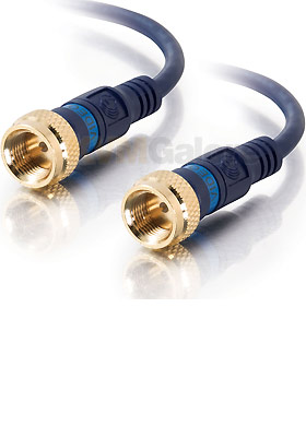 Velocity Mini-Coax F-Type Cable, 6-Feet