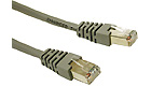 Shielded Cat5e Molded Patch Cable Gray, 75-feet