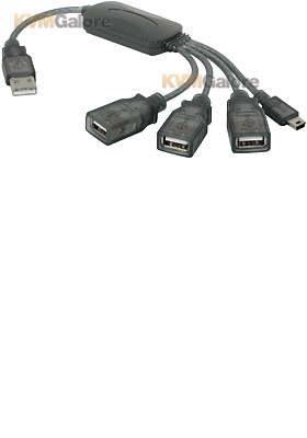 USB 2.0 Hub Cable, 4-Ports USB 2.0 Hub Cable, 4-Ports