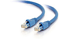 Cat6a Snagless Patch Cable - Blue, 14-feet Cat6a Snagless Patch Cable - Blue, 14-feet