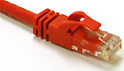 Cat6 550MHz Snagless Patch Cable Red, 1-foot