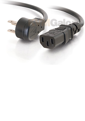 Flat-Plug Power Cord, 1.5-Feet