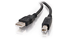 USB 2.0 A/B Cable Black, 1m