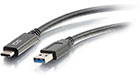 USB 3.0 Type-C to Type-A M/M Cable, 3 Feet