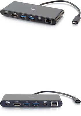 USB-C Docking Station w/ 4K HDMI, Ethernet & Power Delivery