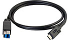 USB 3.0 Type-C to Type-B M/M Cable, 10-feet