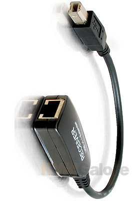USB Superbooster Dongle Receiver, 1-Port, Type-B Male