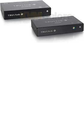 TRULink VGA+3.5mm Audio over CAT-5 Box Transmitter/Receiver Kit