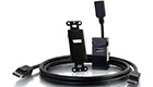 DisplayPort to HDMI Adapter Wall Plate, Black DisplayPort to HDMI Adapter Wall Plate, Black