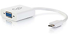 USB-C to VGA Video Adapter, White