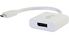 USB-C to DisplayPort Audio/Video Adapter, White