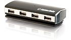 USB 2.0 Aluminum Hub, 4-Ports