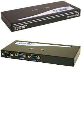 UXGA Monitor Splitter/Extender, 2-Port