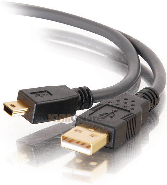 2.0 A/Mini-B Cable, 5m | 29653 | C2G