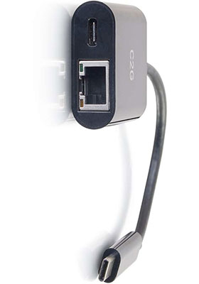 USB-C Ethernet Adapter w/ Power Delivery