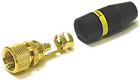 18 AWG RG6 Crimp-On F-Type Connector, 4-Pack 18 AWG RG6 Crimp-On F-Type Connector, 4-Pack