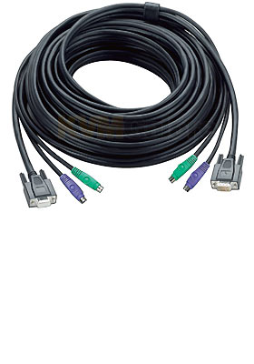 2L1020P - PS/2 & VGA Console Extender Cable, 60-feet 2L1020P - PS/2 & VGA Console Extender Cable, 60-feet