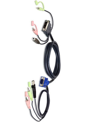 VGA to DVI-A KVM Cables