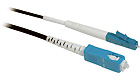 LC/SC Plenum-Rated 9/125 Simplex Single-Mode Fiber Patch Cable - Black, 10m LC/SC Plenum-Rated 9/125 Simplex Single-Mode Fiber Patch Cable - Black, 10m