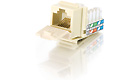 Cat5E 90° Keystone Jack Ivory