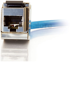 Cat6 Shielded 90º Keystone Jack Cat6 Shielded 90º Keystone Jack