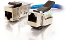 Cat5e Toolless Keystone Jacks - Half Shielded Cat5e Toolless Keystone Jacks - Half Shielded