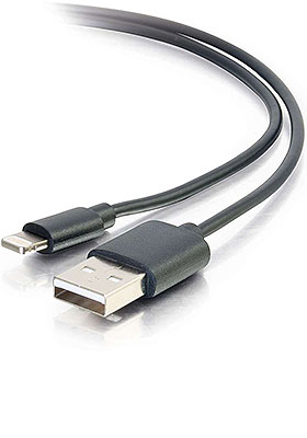 USB to Lightning Sync & Charging Cable, 1m - Black USB to Lightning Sync & Charging Cable, 1m - Black