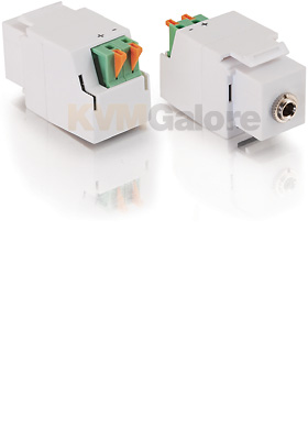 Snap-In 3.5mm 2-Conductor Keystone Module Snap-In 3.5mm 2-Conductor Keystone Module