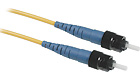 ST/ST LSZH Simplex 9/125 Single-Mode Fiber Patch Cable - Yellow, 10m ST/ST LSZH Simplex 9/125 Single-Mode Fiber Patch Cable - Yellow, 10m