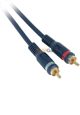Velocity RCA Stereo Audio Cable, 1.5-Feet