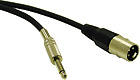 Pro-Audio Cable XLR Male to 1/4in Male, 1.5-feet