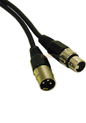 Pro-Audio Cable XLR Male to XLR Female, 12-feet