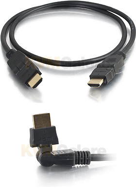 Rotating High Speed HDMI Cable w/ Ethernet, 2m Rotating High Speed HDMI Cable w/ Ethernet, 2m