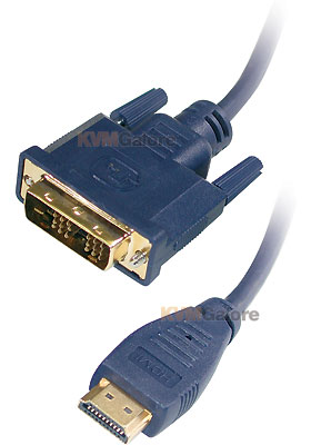 HDMI to DVI-D Digital Video Cable, 5m HDMI to DVI-D Digital Video Cable, 5m
